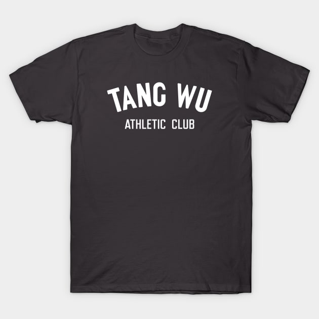 Tang Wu - Athletic Club (Original - Dark) T-Shirt by jepegdesign